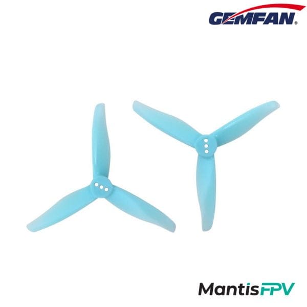 gemfan 3016 3 propeller product blue mantisfpv