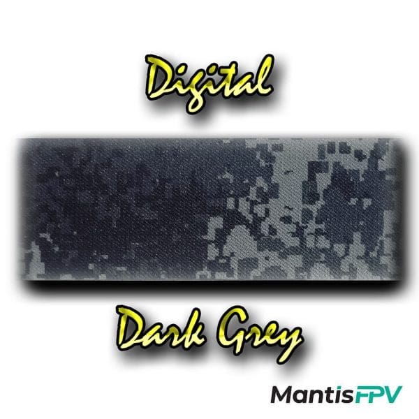 FatStraps Digital Dark Grey FatShark FPV Goggles Head Strap
