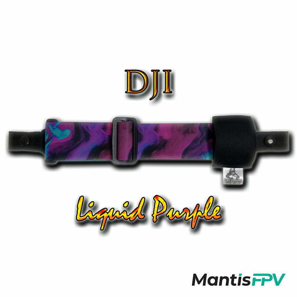 FatStraps liquid purple DJI FPV Goggles Head Strap Australia product MantisFPV