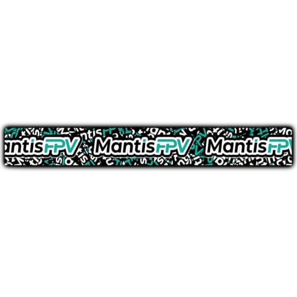 Fatstrap MantisFPV Stickerflood Head Strap Thick Buckle 1″ Wide Tabs