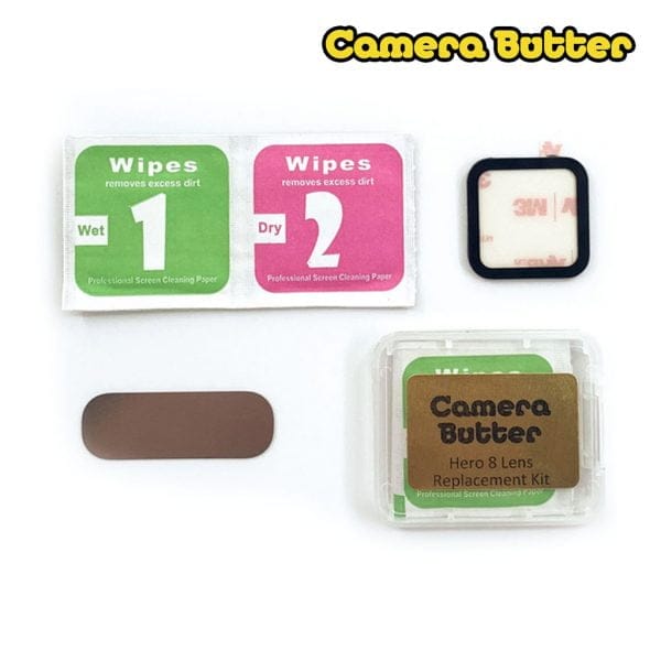 camera butter hero 8 glass lens replacement kit mantisfpv 1
