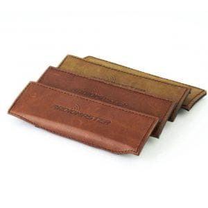 Radios 142 RadioMaster TX16S MKII Side Grips Brown/Black/Cowboy Leather Pair