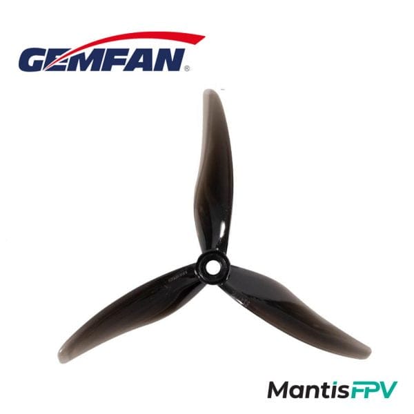 gemfan hurricane 51477 durable 3 blade black mantisfpv