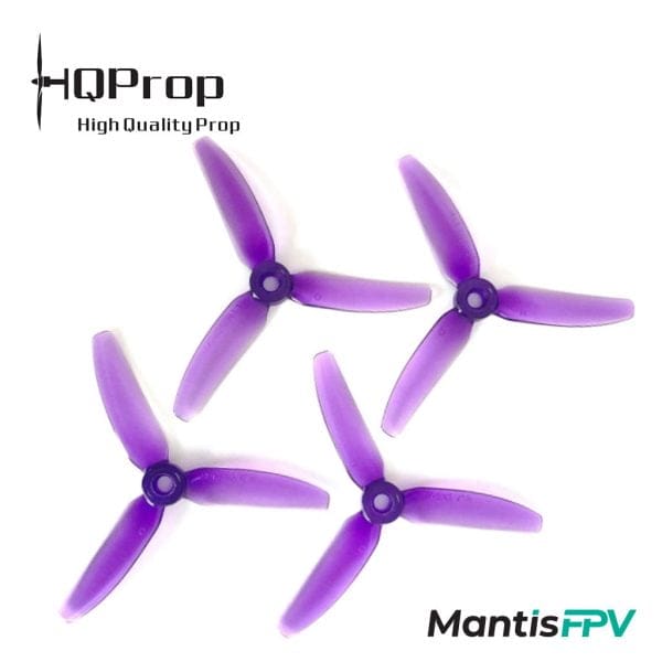 hq durable prop 4x4 3x3v1s purple mantisfpv