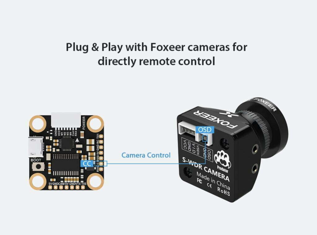 Foxeer Mini F722 V4 Pro FPV Flight Controller ICM42688 6 foxeer mini f722 v4 pro fpv flight controller description 03