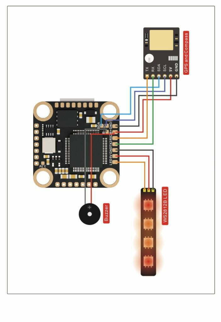 Foxeer Mini F722 V4 Pro FPV Flight Controller ICM42688 10 foxeer mini f722 v4 pro fpv flight controller description 07
