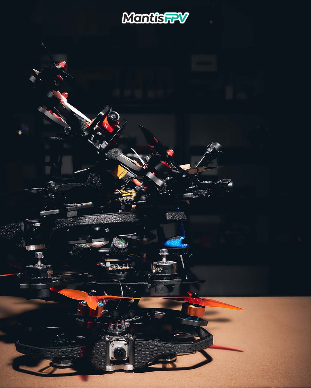 fpv drone stacked mantisFPV