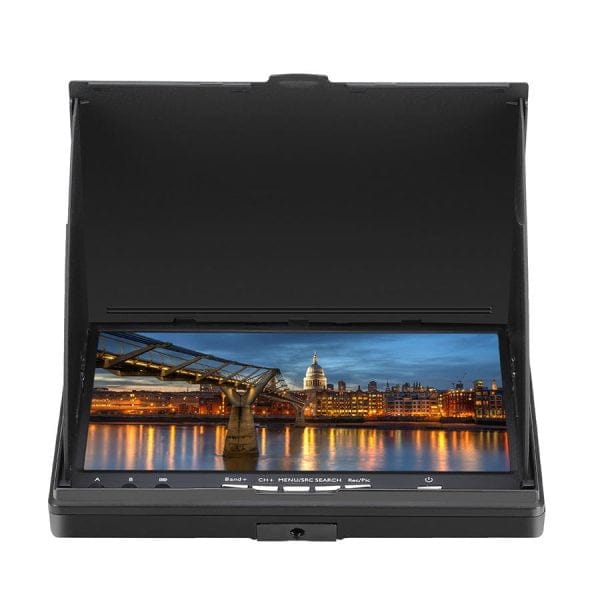 lcd5802d 5802 5 8g 40ch 7 inch fpv monitor with dvr build in battery australia mantisfpv product