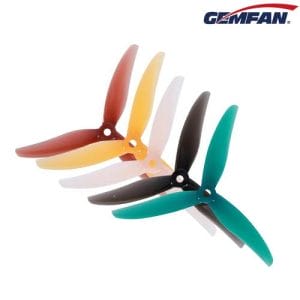 Gemfan Freestyle F4S Durable 5.1x3.6x3 5inch 3 Blade Prop Set of 4 1