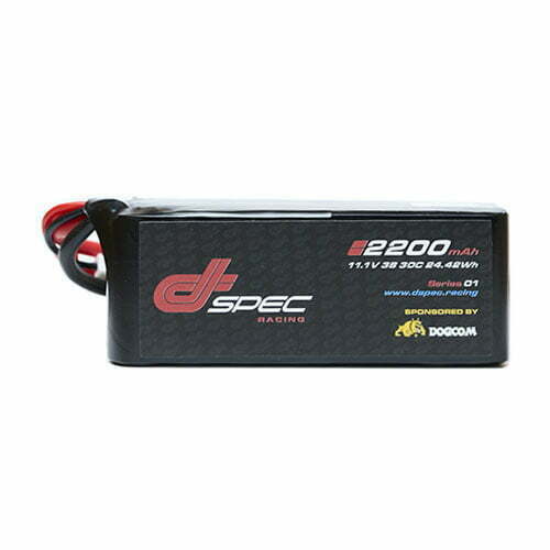 dspec racing series 01 2200mah 30c 11 1v 3s battery mantisfpv australia product australia