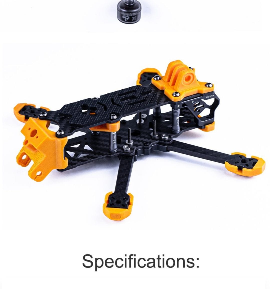 axis flying manta 3 5inch fpv freestyle squashed x frame with all tpu frame only mantisfpv australia product 05