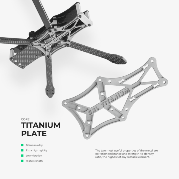grl deadcat titanium fpv frame 6 mantisfpv australia product titanium plate