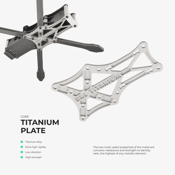 grl pro 2 titanium freestyle fpv frame 5 mantisfpv australia drone product titanium