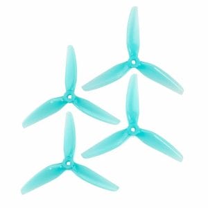 hqprop 5 5x3 5x3 poly carbonate propeller 2cw2ccw mantisfpv australia blue
