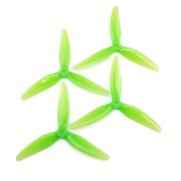 hqprop 5 5x3 5x3 poly carbonate propeller 2cw2ccw mantisfpv australia green