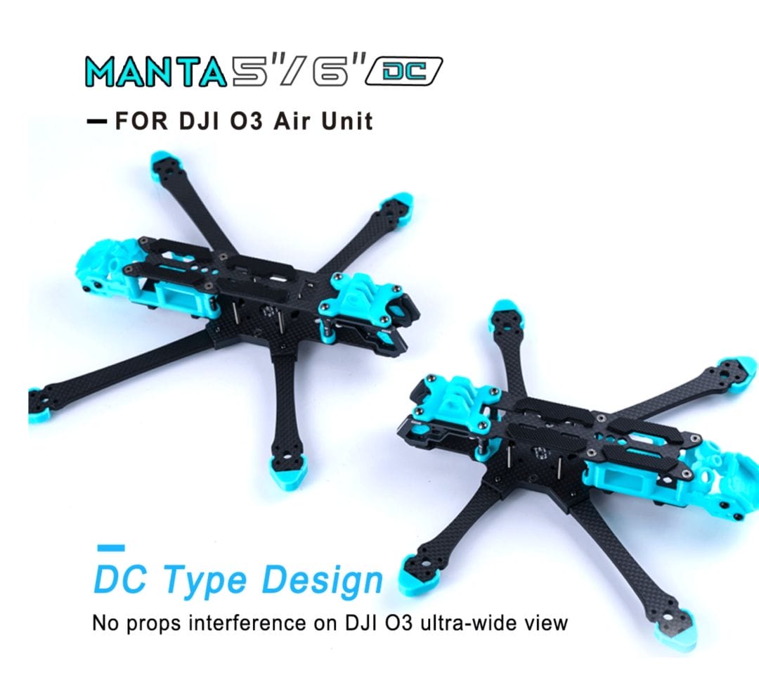 axis flying manta5 deadcat 5 frame kit designed for dji o3 description mantisfpv 01
