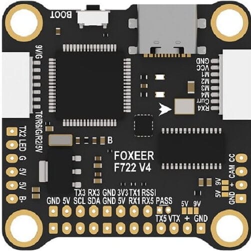 Foxeer F722 V4 MPU6000 FC 8S Dual BEC Barometer X8