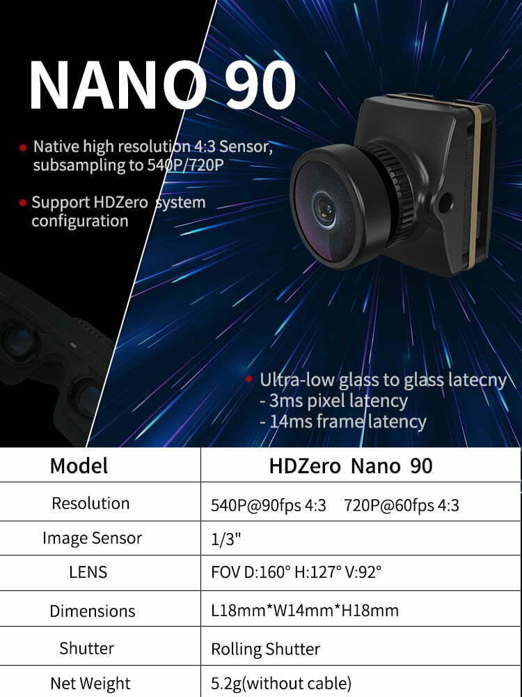 hdzero runcam nano 90 camera mantisfpv description 01