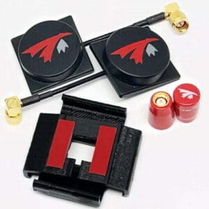TrueRC X-Air 5.8 MK II Combo Stubby Antenna for HDZero Goggles LHCP