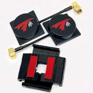 Video 200 TrueRC X-Air 5.8 MK II Patch Antenna for HDZero Goggles RHCP (pair)