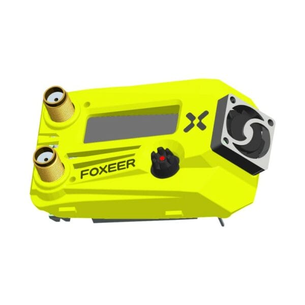 foxeer wildfire 5 8ghz 72ch dual receiver support vrx for analog goggles yellow mantisfpv