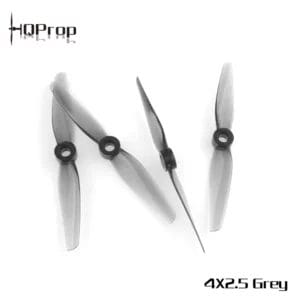HQProp Durable Prop 4X2.5 Bi-Blade Grey (set of 4)