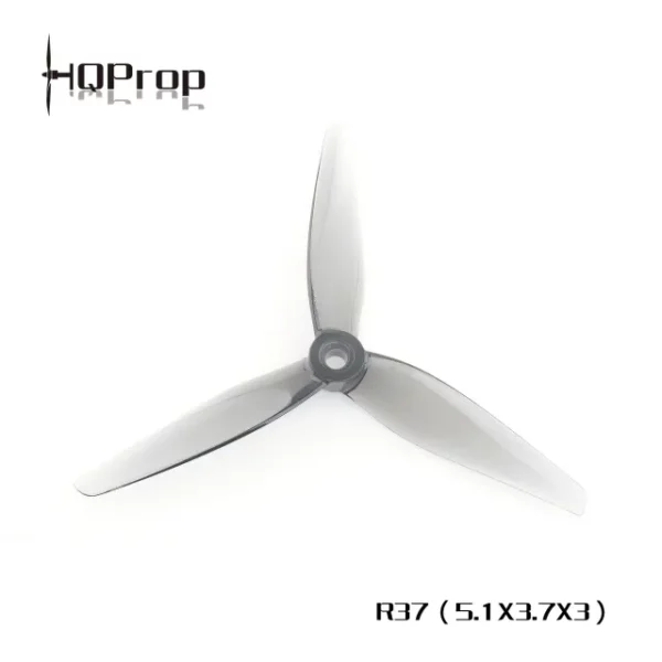 hqprop r37 5 1x3 7x3 fpv propellers set of 4 grey mantisfpv australia