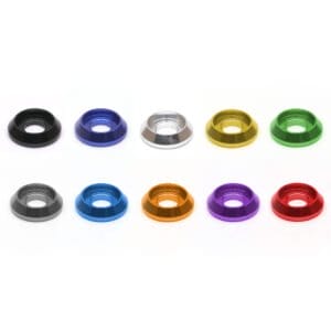 Plexa Aluminium M3 Bolt Flat Head Washer (5 pack)