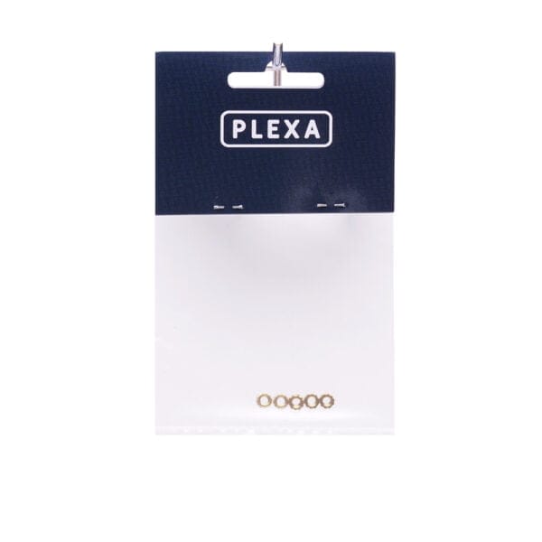 plexa brass heat set insert m2 m2.5 m3 3mm 5 pack syntegra package 2