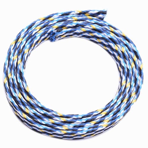 plexa cotton pet braiding wire protection 8mm 1m syntegra blue yellow white product 3
