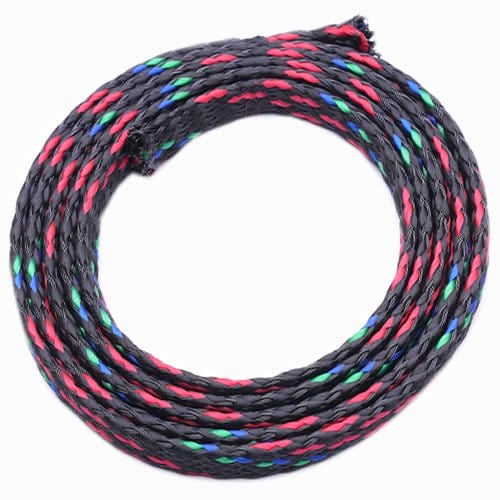 plexa cotton pet braiding wire protection 8mm 1m syntegra red black blue product 3
