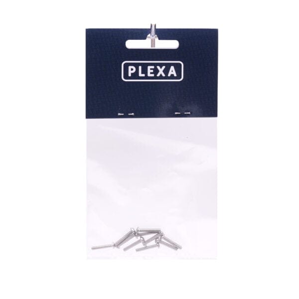 plexa stainless steel hex button head bolts m2 m2.5 m3 10 pack 1 2