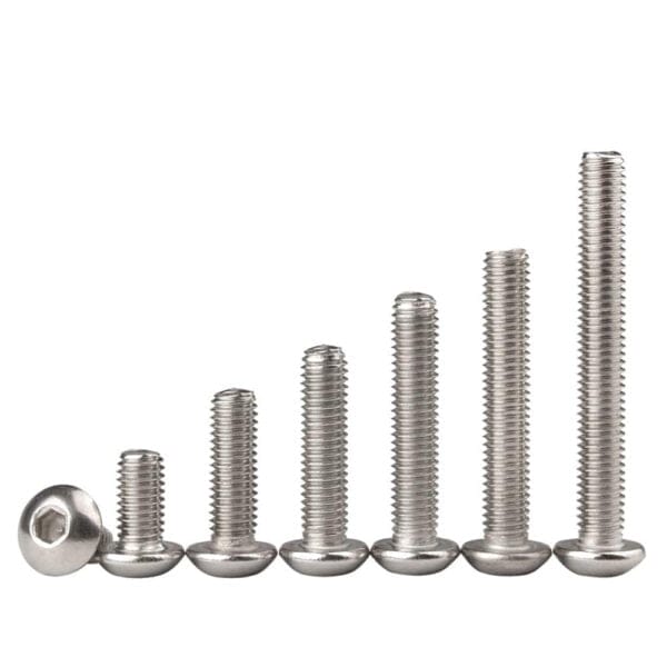 plexa stainless steel hex button head bolts m3 10 pack syntegra australia product 2