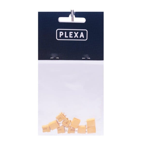 plexa xt30 female and male connectors pack of 10 syntergra package 1