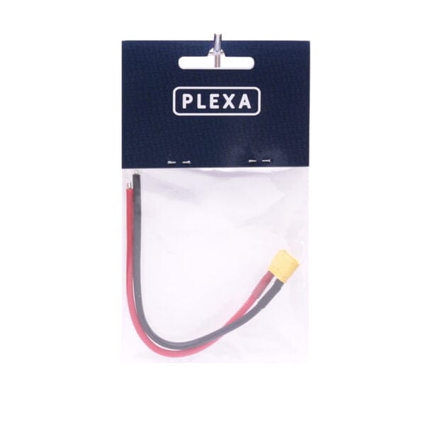plexa xt30 male 16awg 150mm cable syntegra package 2