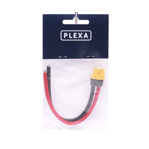 plexa xt60 female 12awg 150mm cable syntegra package 2