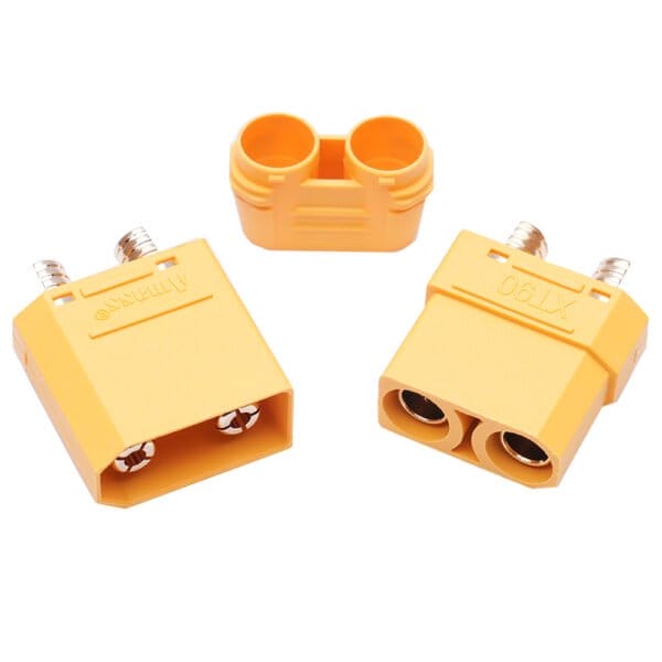 plexa xt90 female and male connectors with cap pack of 10 syntegra product 5