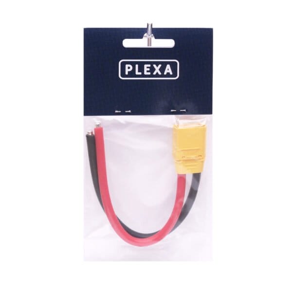 plexa xt90 male 10awg 150mm cable syntegra package 2