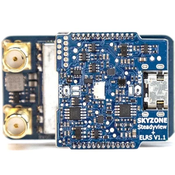 Skyzone Steadyview + ELRS Backpack Receiver V3.3 Hardware
