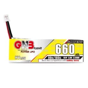 GAONENG GNB HV 1S 3.8V 660mAh 90C PH2.0 LiPo Battery