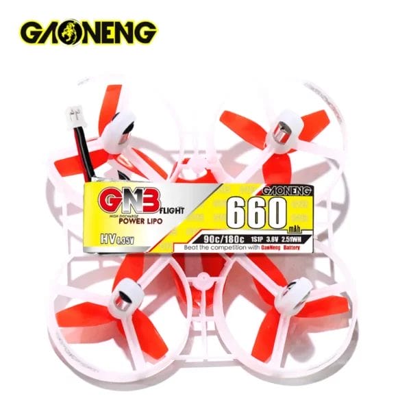 gaoneng gnb hv 1s 3 8v 660mah 90c ph2 0 lipo battery mantisfpv australia product drone size