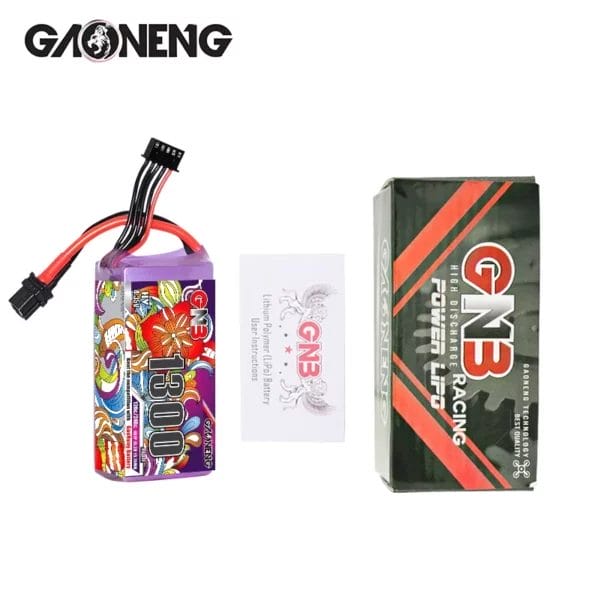 gaoneng gnb lihv 4s 15 2v 1300mah 120c xt60 lipo battery mantisfpv australia product drone showcase package