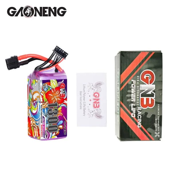 gaoneng gnb lihv 6s 22 8v 1300mah 120c xt60 lipo battery mantisfpv australia product showcase package