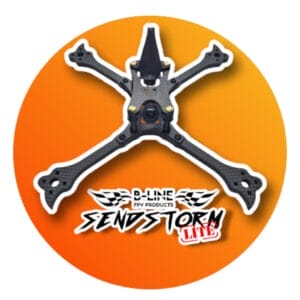 B-Line Sendstorm Lite 5″ FPV Racing Frame Kit V2.1