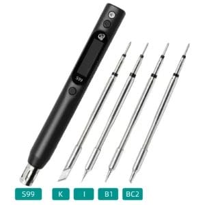 Sequre S99 Soldering Iron Kit with Tips and PSU (B1,BC2,K,I)
