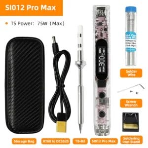 Sequre SI012 Pro Max Kit Portable OLED Soldering Iron 75W (TS-B2)