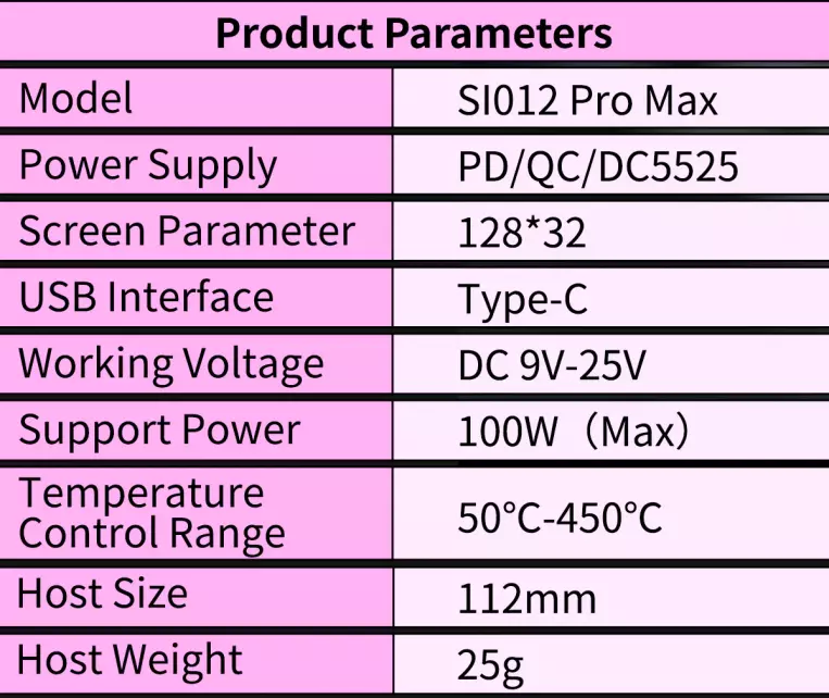 sequre si012 pro max portable oled soldering iron si b2 mantisfpv australia description 02