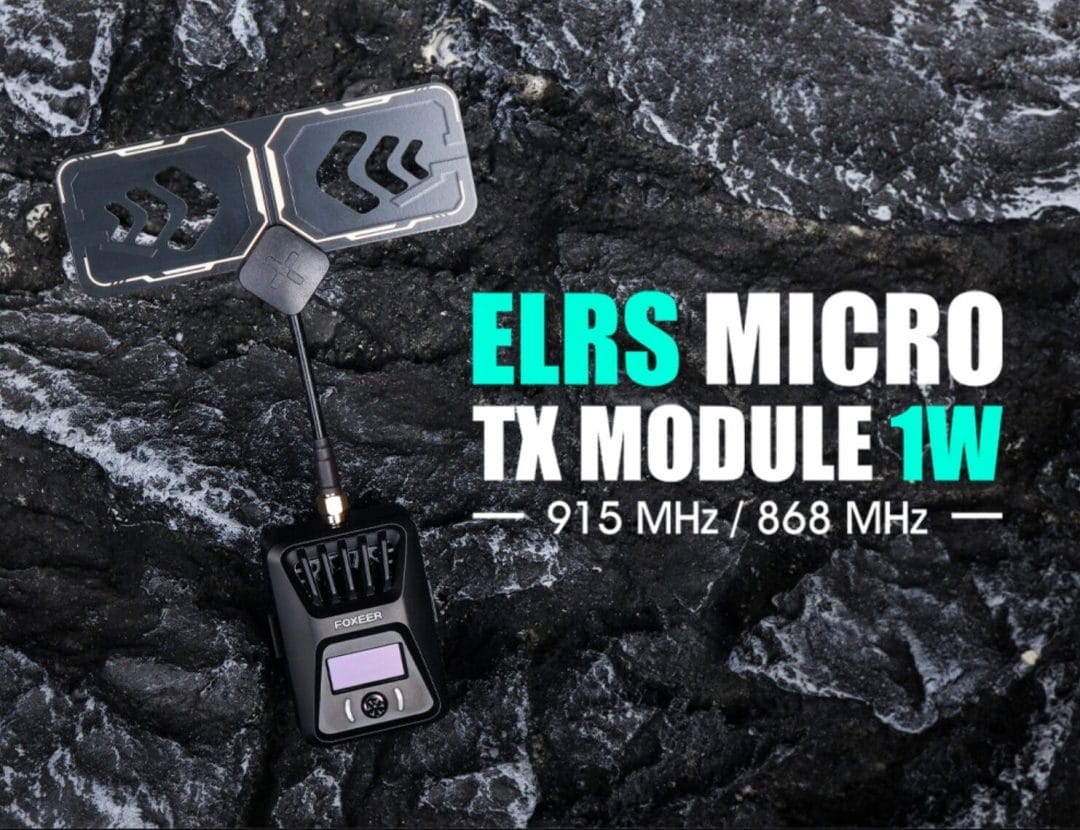 foxeer elrs micro tx module 1w 915mhz mantisfpv australia newzealand product showcase image rc world description 01