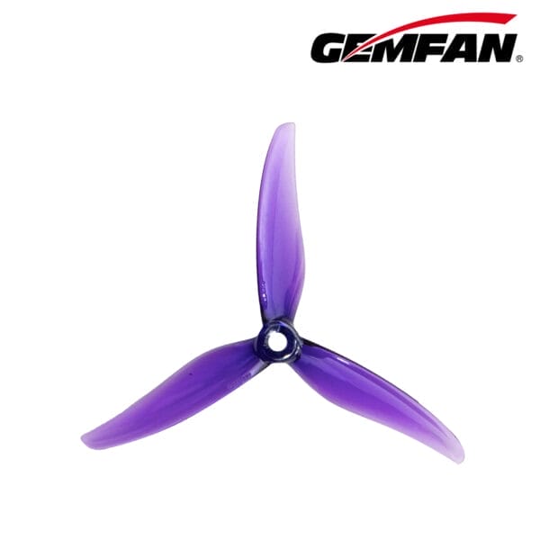gemfan hurricane 5131 0 fury propellers set of 4 mantisfpv australia product showcase image newzealand purple