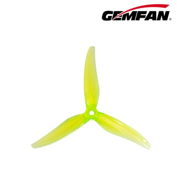gemfan hurricane 5131 0 fury propellers set of 4 mantisfpv australia product showcase image newzealand yellow